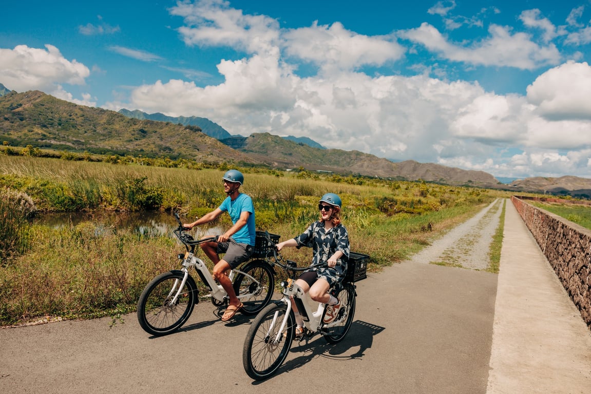 Kailua Guided E-Bike Scenic and Food Tour