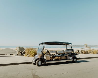 Explore Coronado by 8-Passenger Golf Cart