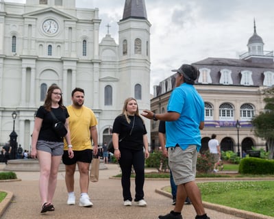 Explore French Quarter History Walking Tour in New Orleans