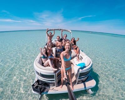 Fort Walton Beach Pontoon Rental for 12 Guests