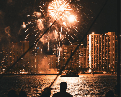 Friday Night Fireworks Cruise In Honolulu