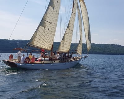 Morning Sail on Seneca Lake