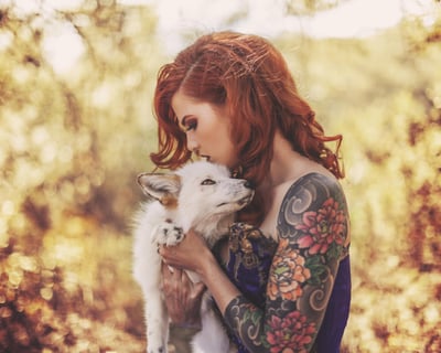 Fox & Wolf Photoshoot in Santa Ysabel