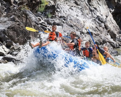 Clark Fork River Class III-IV Guided Rafting Trip