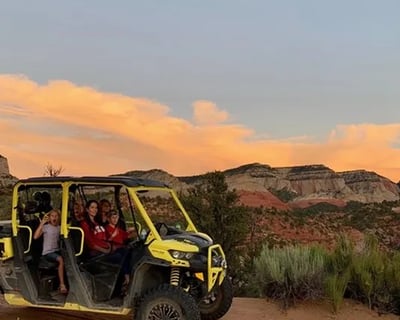 Guided UTV Slot Canyon Rappelling Tour in Orderville