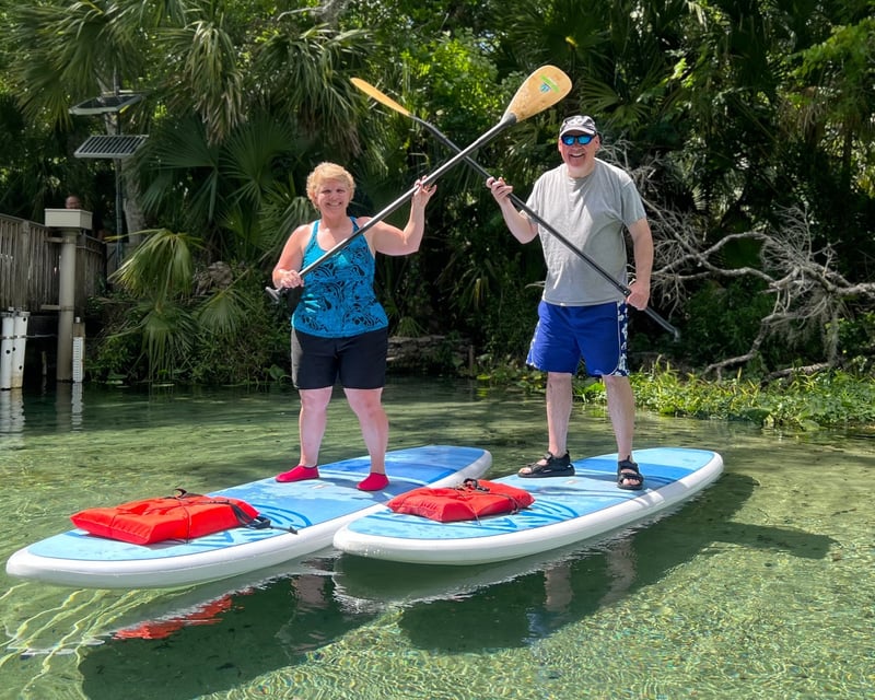 Beginner Paddleboard Tour on the Wekiva River