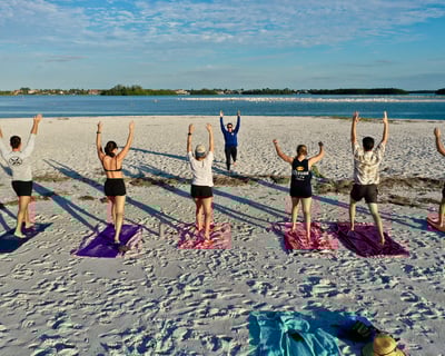 Guided Kayak + Beach Yoga at Shell Key Preserve