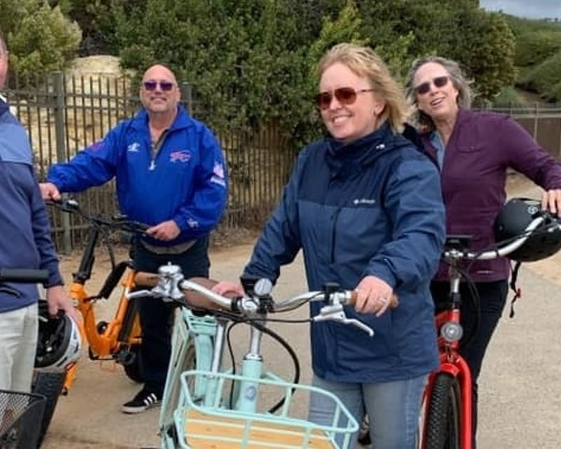 Historic Crystal Cove E-Bike Tour from Balboa Island