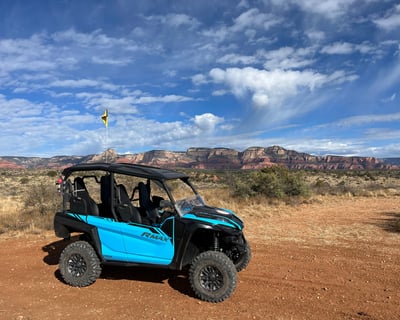 Four-Seater UTV Rental in the Verde Valley
