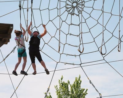 2.5-Hour Aerial Adventure Course & Zip Lines in Wiscasset