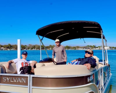 Private Captained Pontoon Charter in Destin