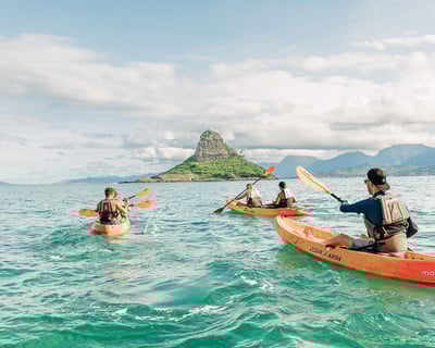 Chinaman's Hat Self-Guided Kayak Rental Kailua