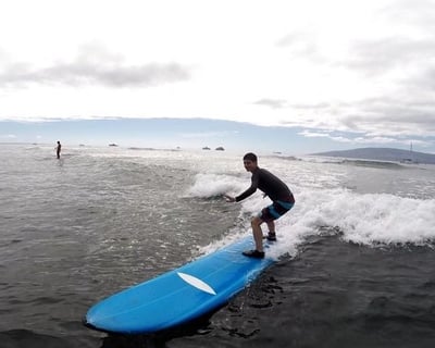 Private 1.5-Hour Surf Lesson at Ukumehame Beach Park