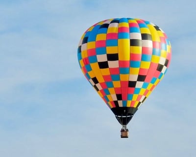 Hot Air Balloon Ride Over St. George Red Rocks