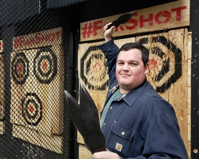 1-Hour Knife Throwing Session in Worcester