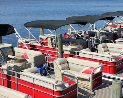24' Pontoon Rental in Panama City Beach