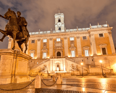 Private Rome Twilight Driving Tour