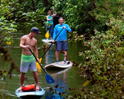 Rainforest SUP Self-Guided Tour in Kailua