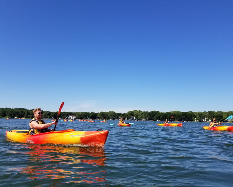 3-Hour Lake Mendota Paddlecraft Rental