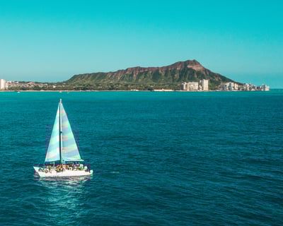 Private Boat Charter Along Oahu Coastline
