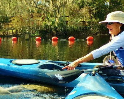 Blue Springs Manatee Kayak Tour