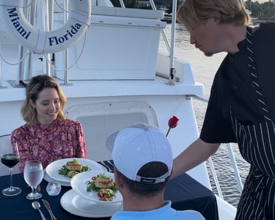 Cruise Biscayne Bay on a Sunset Dinner Charter