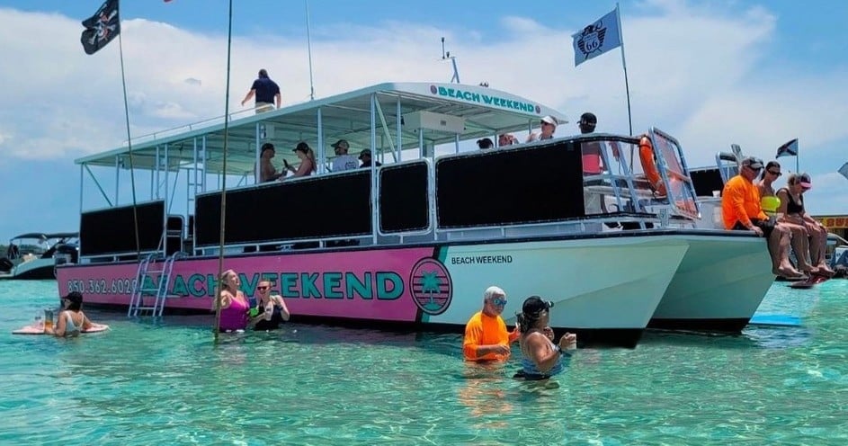 Crab Island Catamaran Cruise From Fort Walton Beach