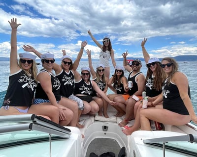 Cruise Lake Tahoe on a 4-Hour Bachelorette Charter