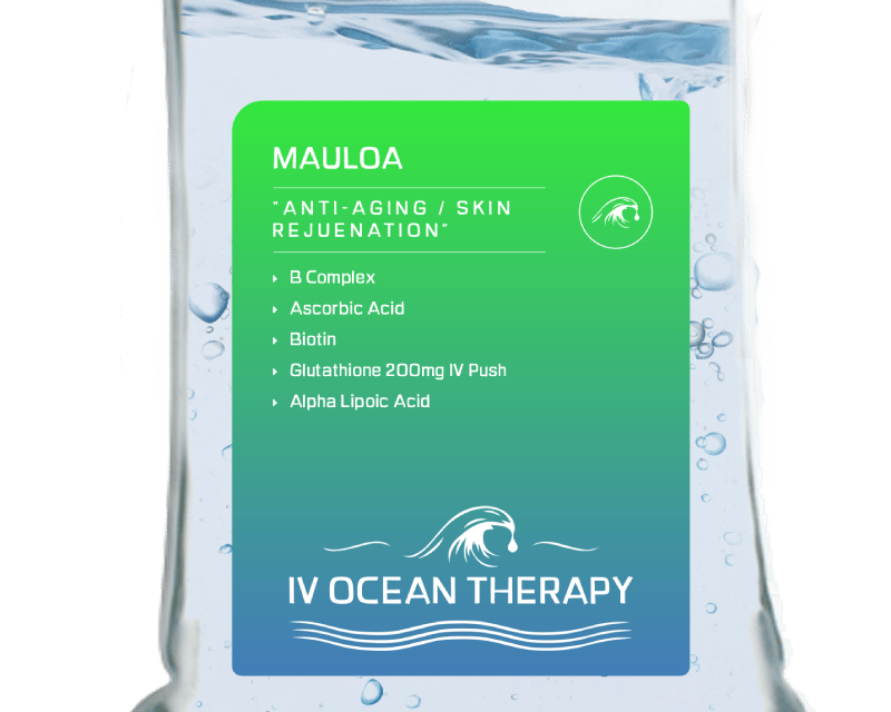Anti-Aging Ocean IV Therapy in Honolulu