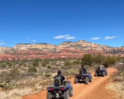 Ride an ATV on the West Sedona Canyon Tour