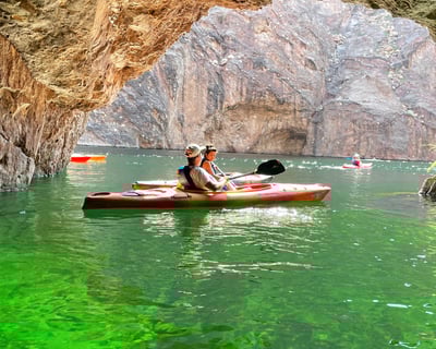 Emerald Cove Kayak Tour on the Colorado River