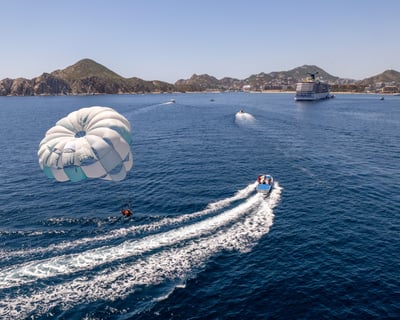 Parasailing Flight Over Cabo San Lucas