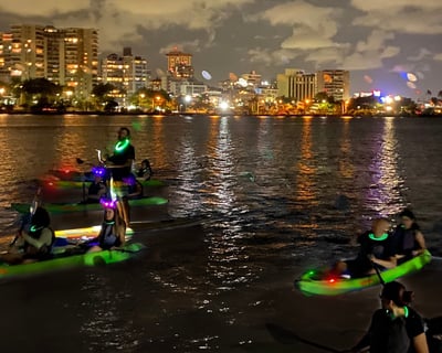 San Juan City Lights Night Kayak Tour