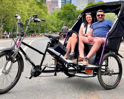 Private 3-Hour Pedicab Tour of NYC & Central Park