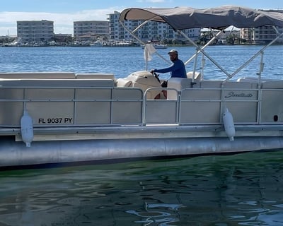 Captain Your Own 12 Passenger Pontoon in Destin