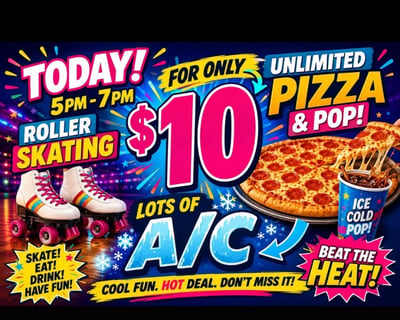 Pizza & Pop Skate Night in Kentwood