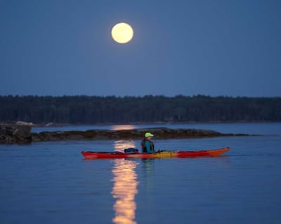 Full Moon Kayak Tour at Fort Flagler State Park