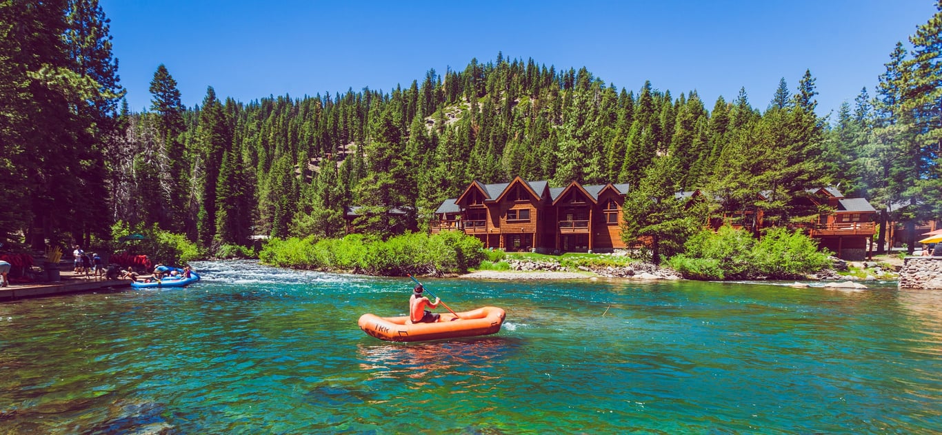 Truckee River Rafting with Shuttle & Gear