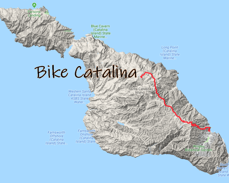 Catalina Island Mountain Bike Ride from Airport in the Sky