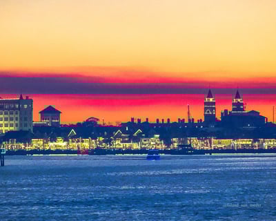 Sunset & Nights of Lights Cruise in St. Augustine