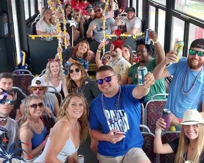 40-Passenger Party Bus Charter in Hebron