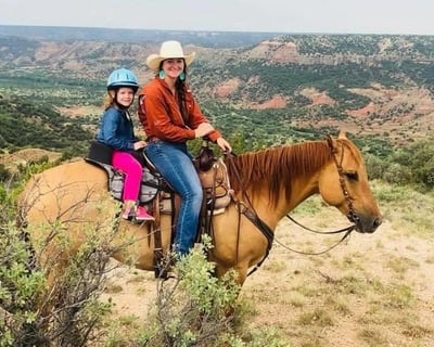 1-Hour Horseback Ride in Palo Duro Canyon