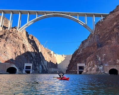 Hoover Dam to Emerald Cave Guided Kayak Tour