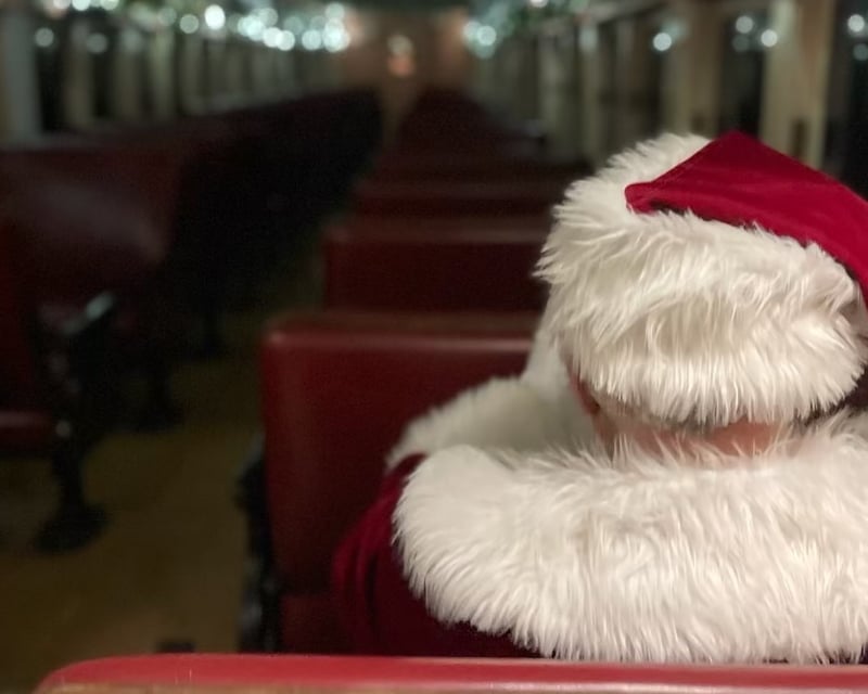 North Pole Express Train Ride in Romney