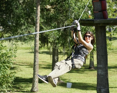 Zip Line & Obstacle Course Combo in Daytona Beach
