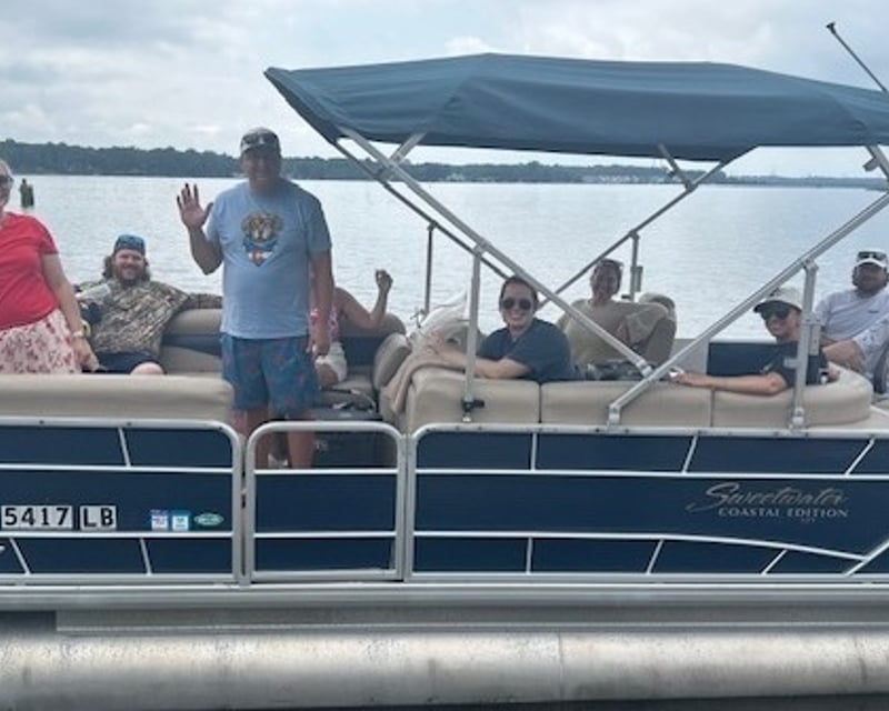 Self-Drive Bush River Pontoon Rental in Abingdon