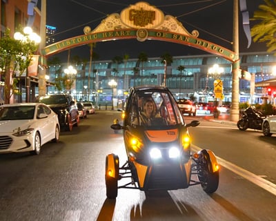 3-Hour San Diego Evening GoCar Tour