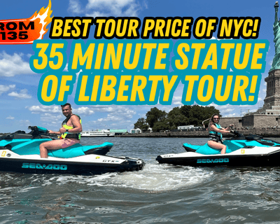 Jet Ski Tour to the Statue of Liberty from Jersey City
