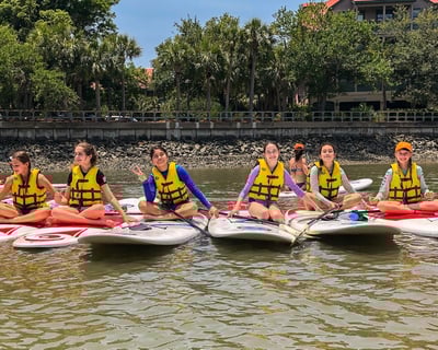 Kid-Friendly Paddleboard Lesson on Hilton Head