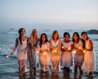 Bachelorette Boat & Waterfall Tour in Burdett
